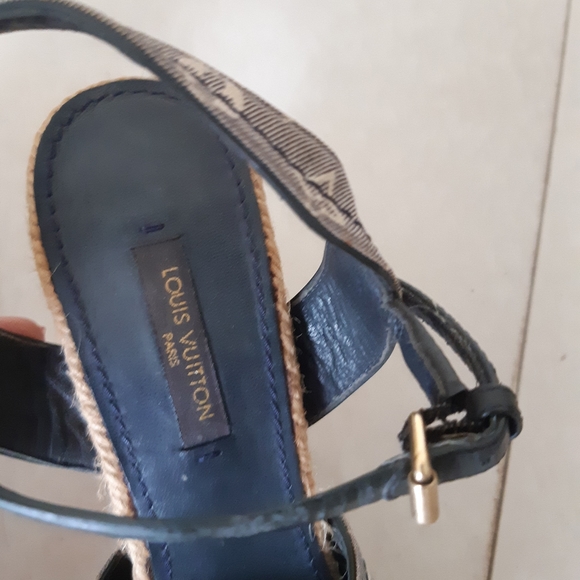 Rope wedge heels louis Vuitton - Picture 2 of 4